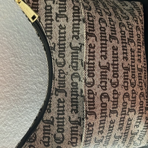 Juicy Couture purse faux leather zip top closure gold tone hardware - Picture 4 of 7